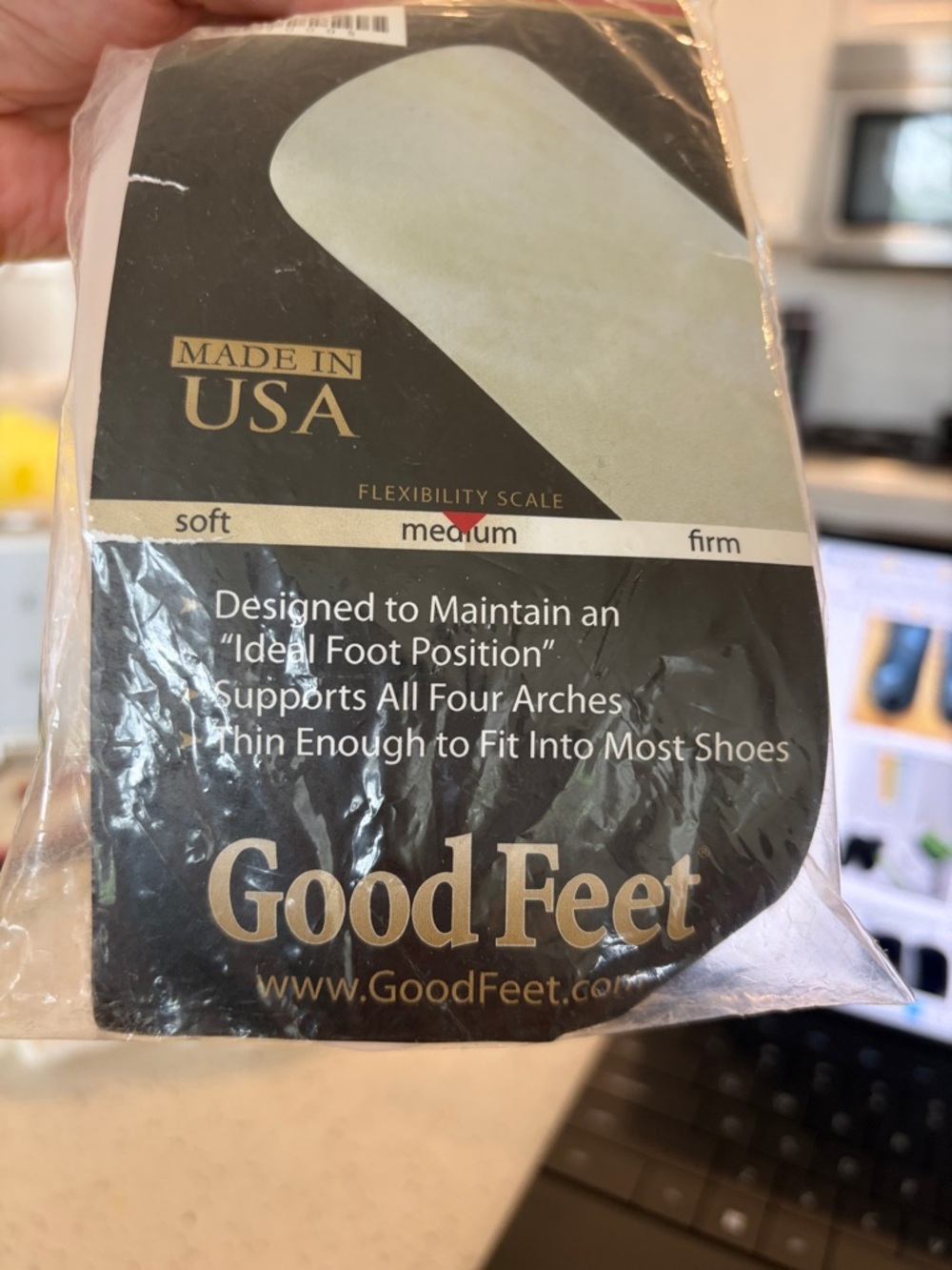 Good Feet Flex Maintainer Insoles - White  nwt  #5   Unisex - Picture 3 of 7
